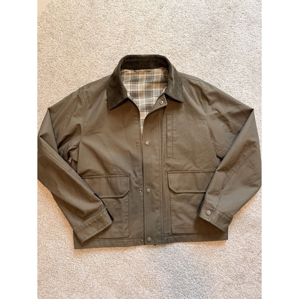 Barn Jacket Plaid Interior